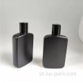 Shampoo de garrafa de retângulo e plástico plano